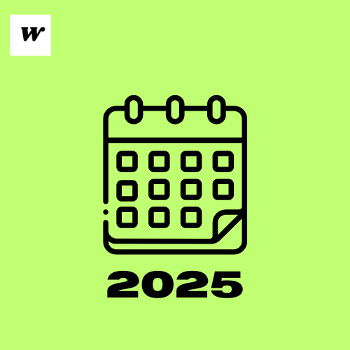 WebFusion 2025 Calendar: Your Year, Your Vision, Your Momentum